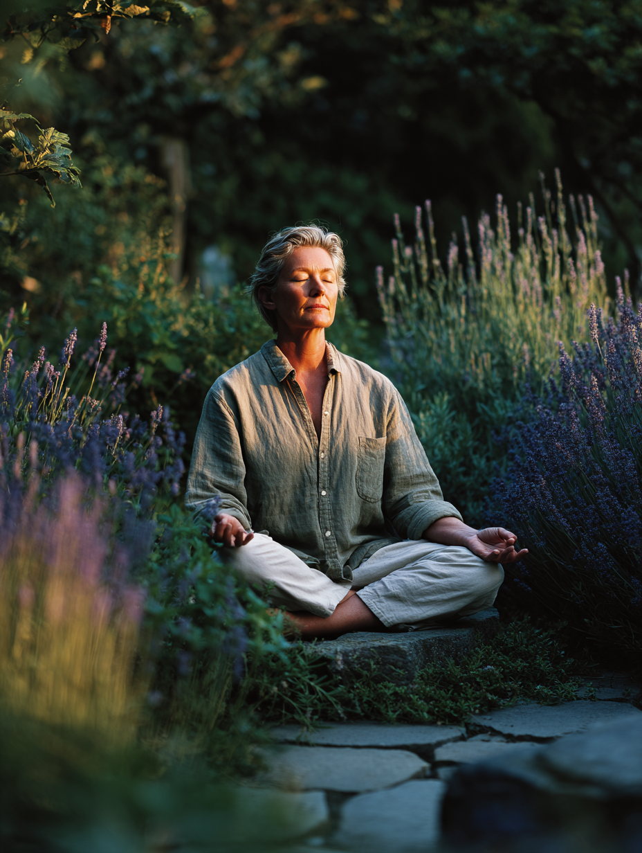 Літні люди займаються традиційними оздоровчими практиками на природі